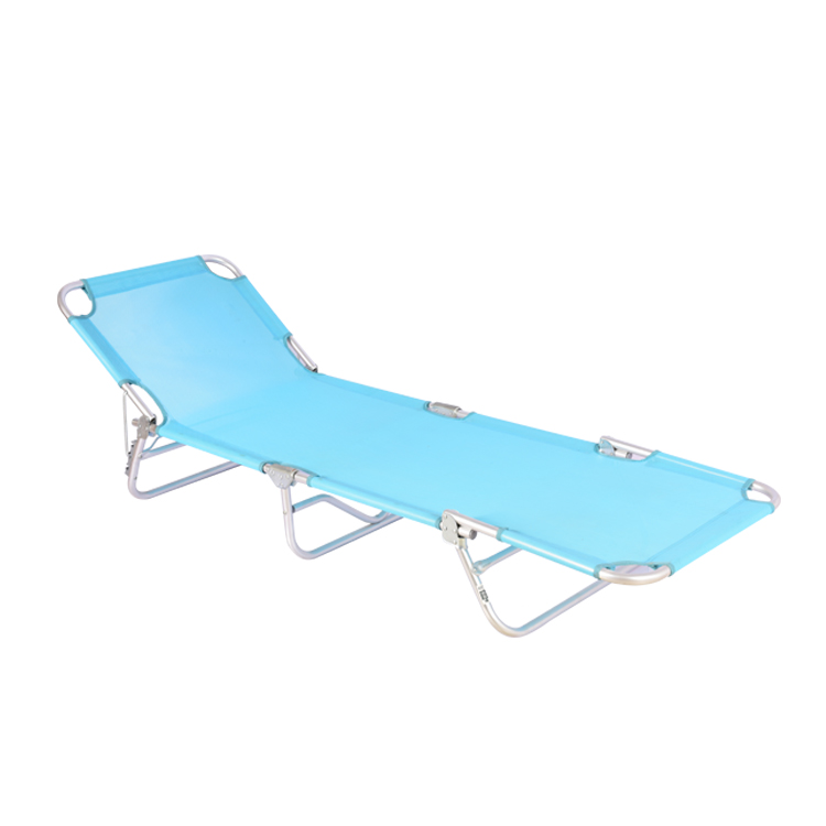 Strandbett aus Metall für den Außenbereich