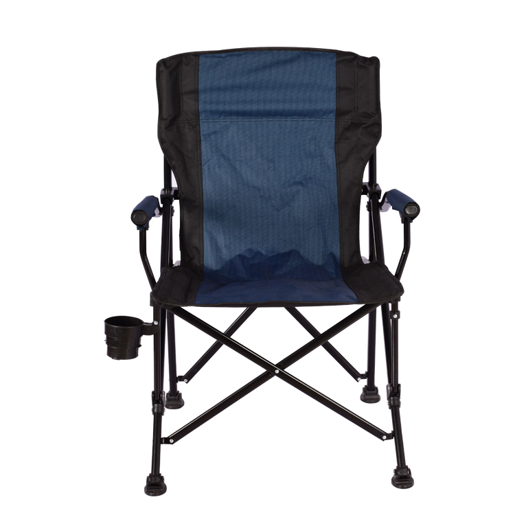 Oxford Stoff-Sportstuhl mit harten Armlehnen Oxford Stoff-Sportstuhl mit harten Armlehnen