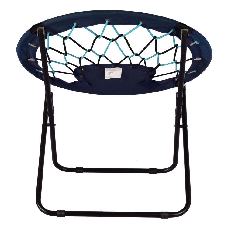 Runder, zusammenklappbarer Lounge-Bungee-Stuhl
