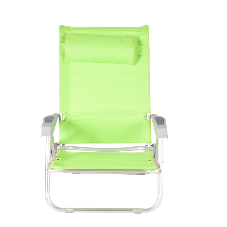 Klappbarer Strandstuhl mit verstellbarer Rückenlehne